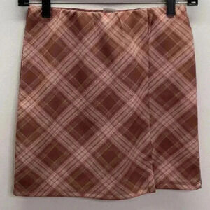 Beautees Size Med Size 10/12 Girl’s. Plaid Mini Skirt. New Without Tags